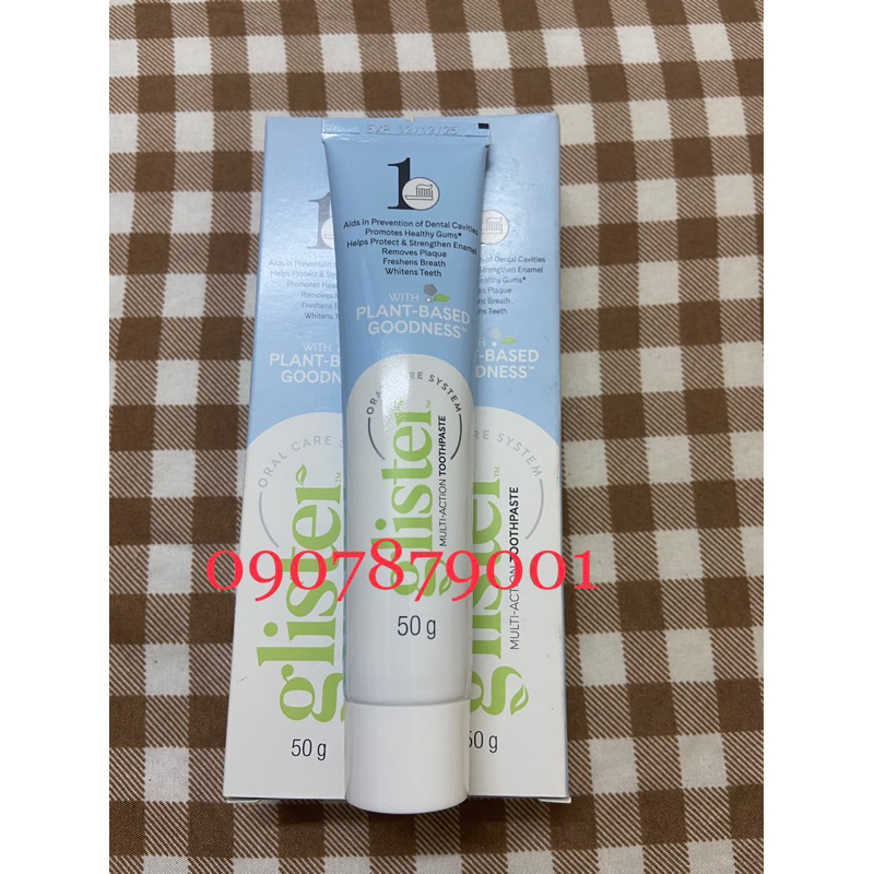 Kem đánh răng GLISTER Multi Action Florua 200g