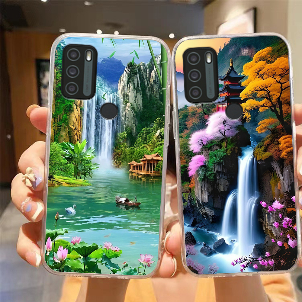 Ốp lưng vsmart Star 5 / vsmart Joy 4 / vsmart Live 4 in hình phong cảnh phong thủy tài lộc