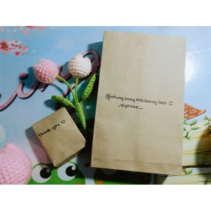 Ghim cài áo, cài cặp hình hoa tulip siêu cute