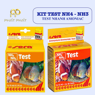 Kit test NH3 NH4, kit test Amoni Amoniac, bộ kiểm tra nồng độ Amoniac Amoni trong nước, test nồng độ Amoni Amoniac