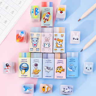 Gôm/Tẩy chữ nhật nhiều hình