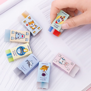 Combo 3c Gôm/Tẩy chữ nhật nhiều hình