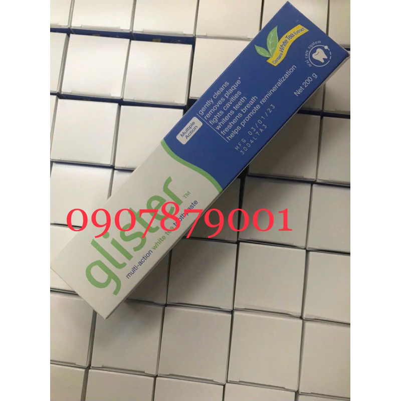 Kem đánh răng trà trắng đa năng Glister 200g