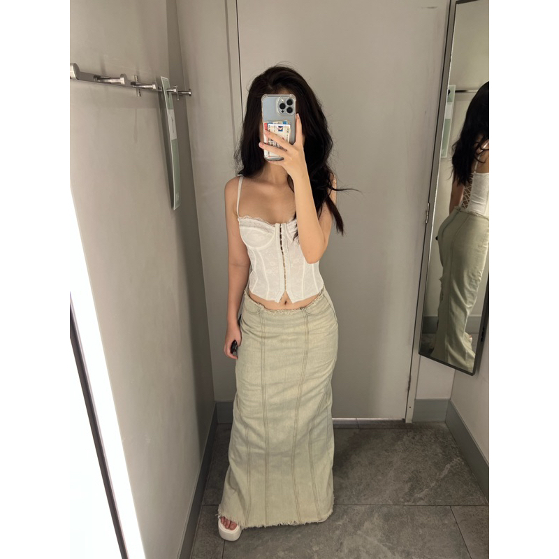 Áo corset ren FLOWERS CORSET