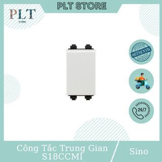 Công tắc 4 cực, công tắc trung gian đa chiều 16a sino s18ccmi dòng s18cc