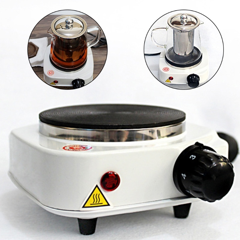 Bếp Điện Mini 1000W Không Kén Nồi , Bếp Điện Mini Pha Cafe, Trà, Nấu Nước, Hơ Lá Trầu - BẢO HÀNH 1 ĐỔI 1