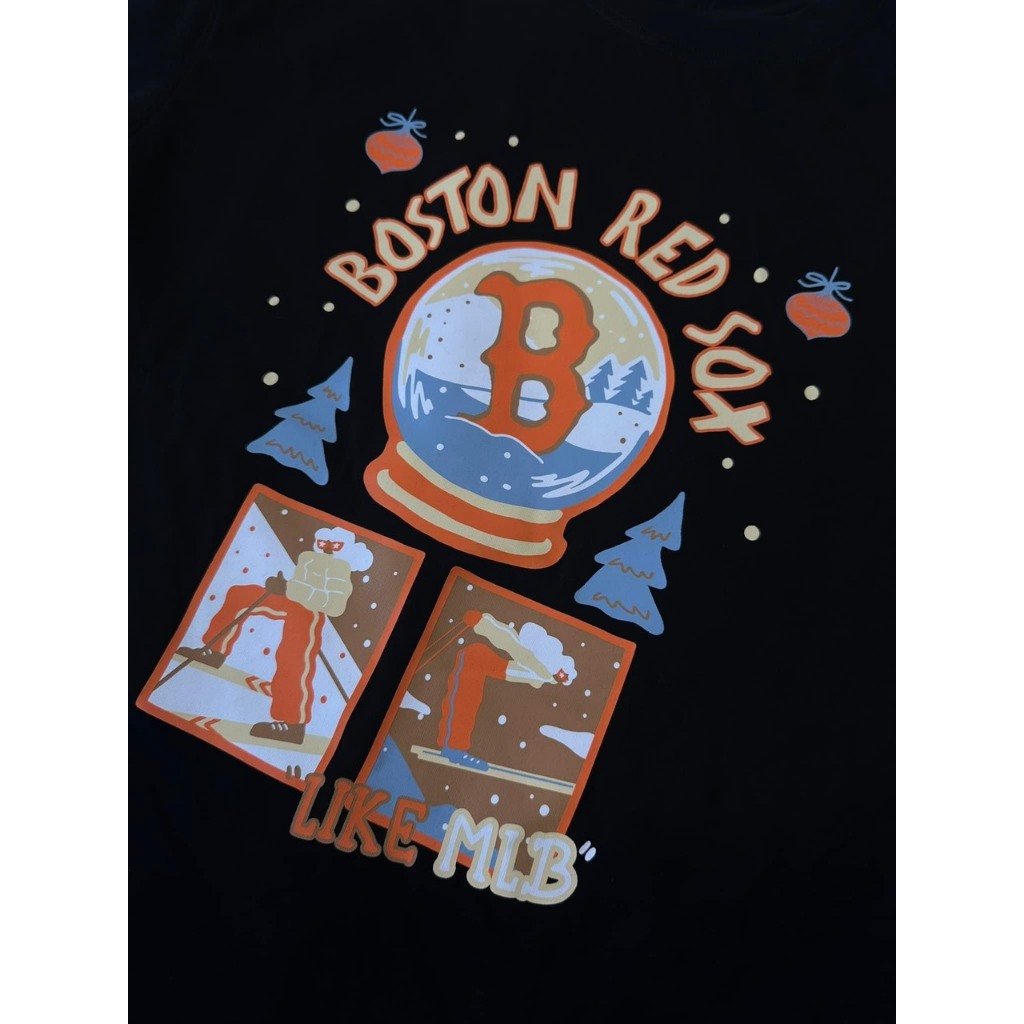 Áo Thun MLB Like Noel Form Overfit Hàng Chính Hãng 3ATSL1134GP001 | Rabbit Authentic