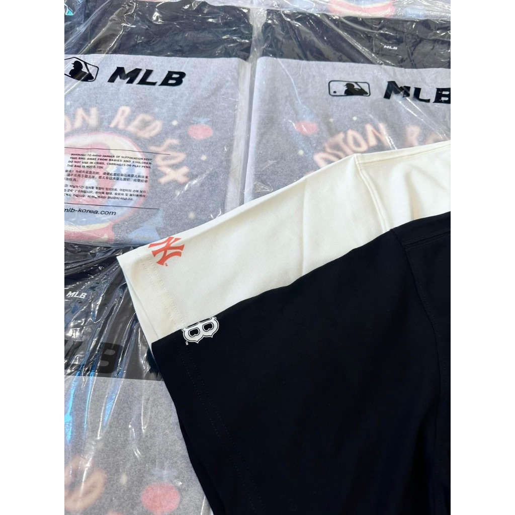 Áo Thun MLB Like Noel Form Overfit Hàng Chính Hãng 3ATSL1134GP001 | Rabbit Authentic