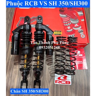 Phuộc rcb vs sh350/ sh 350, sh 300 đen ty vàng , bh 1 năm