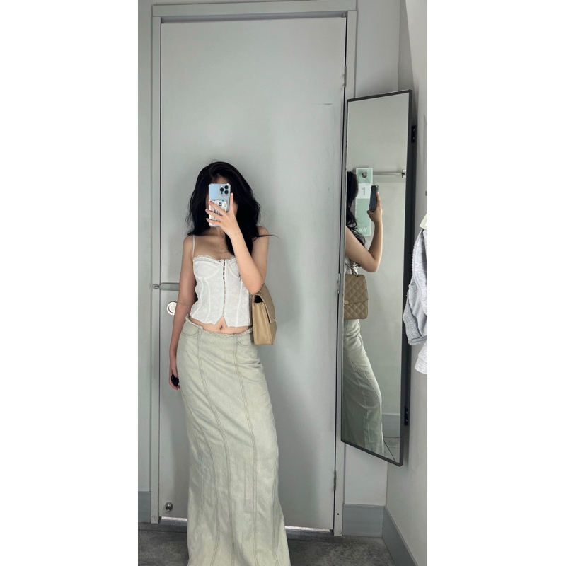 Áo corset ren FLOWERS CORSET