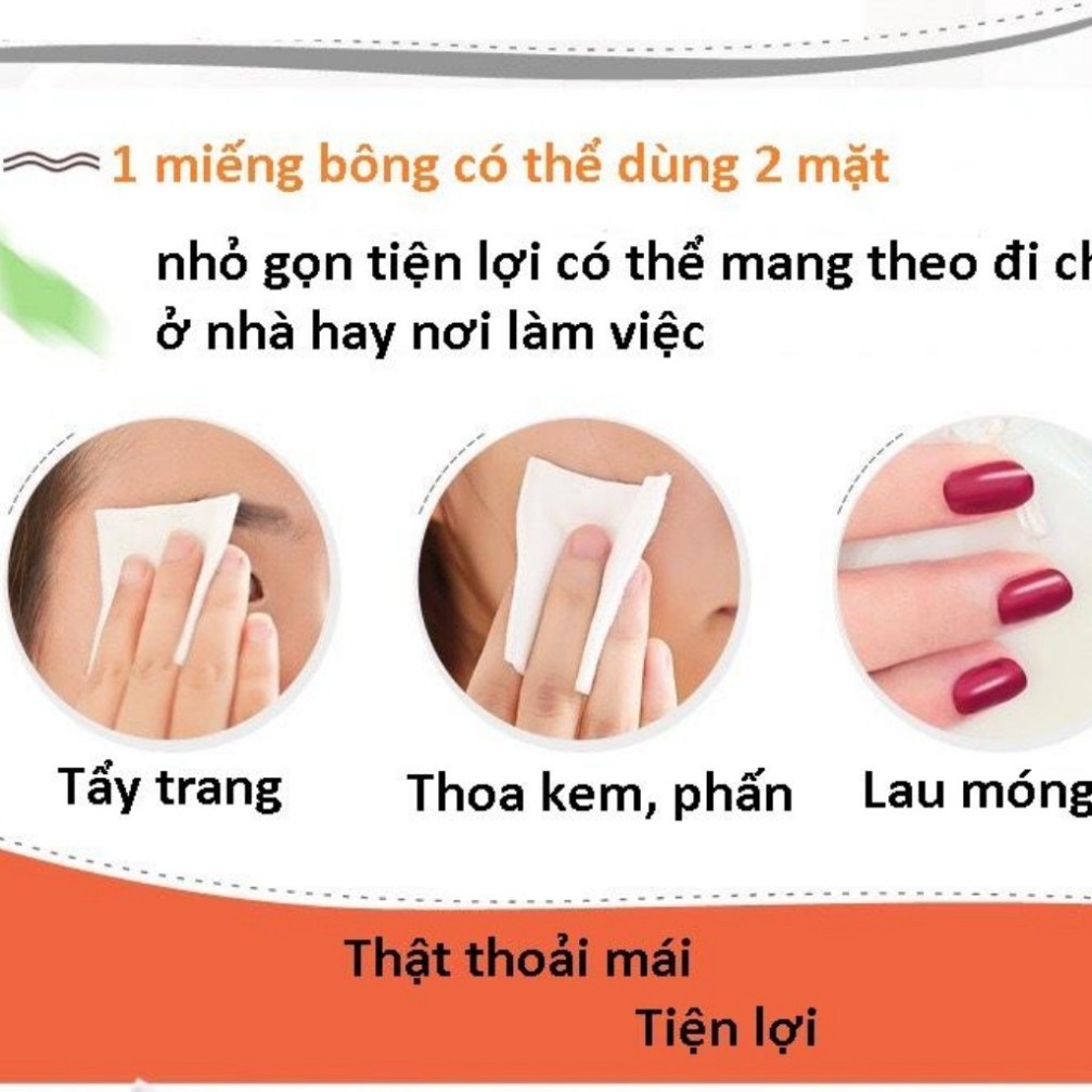 Bông tẩy trang Lameila 222 miếng