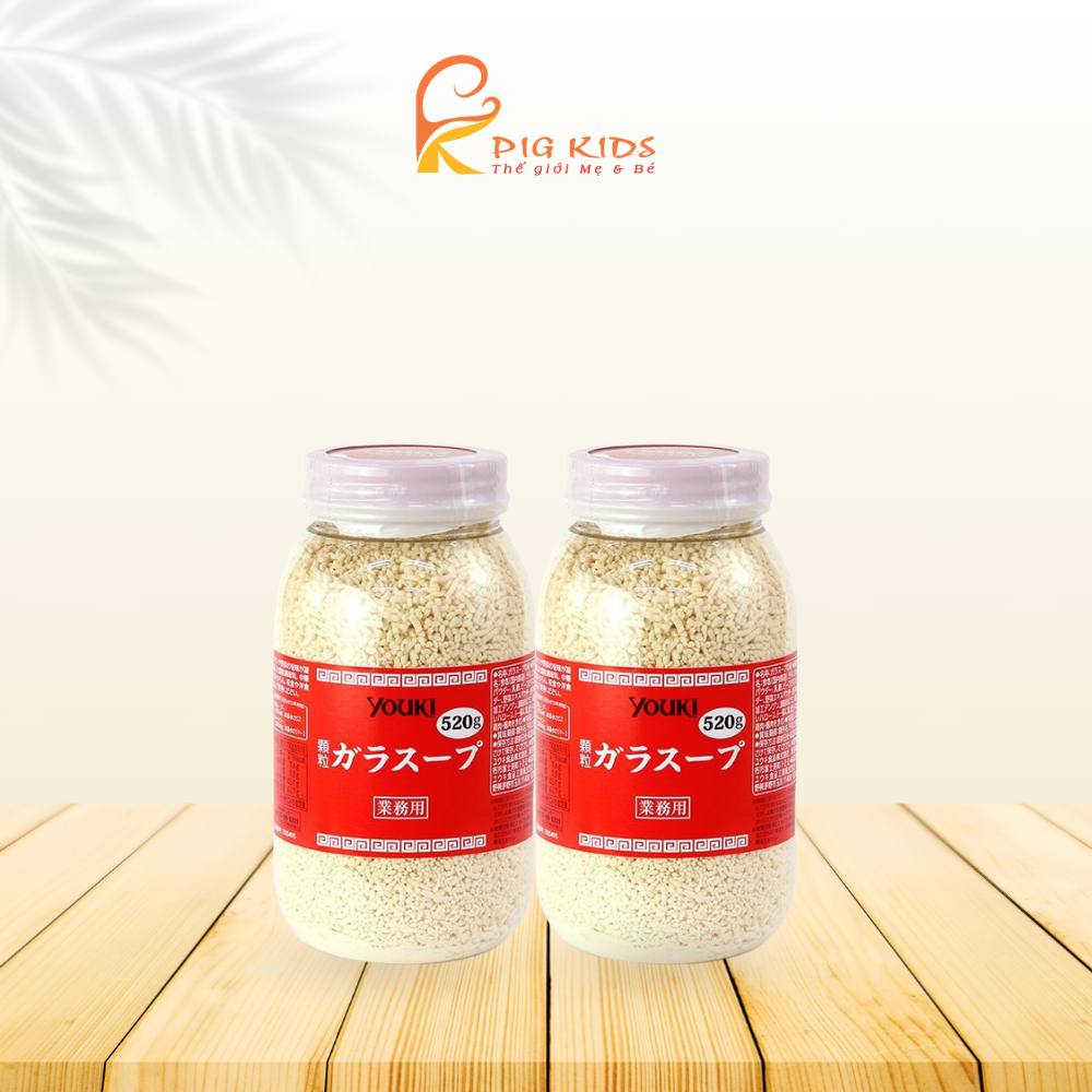 Hạt Nêm Youki Nhật - Mẫu Mới Hộp 520gr