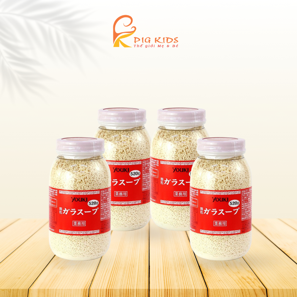 Hạt Nêm Youki Nhật - Mẫu Mới Hộp 520gr