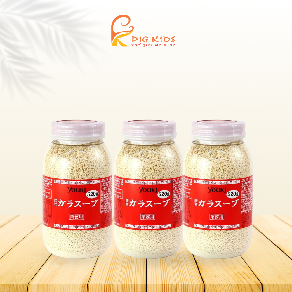 Hạt Nêm Youki Nhật - Mẫu Mới Hộp 520gr