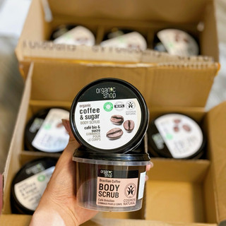 Tẩy tế bào chết cafe organic
