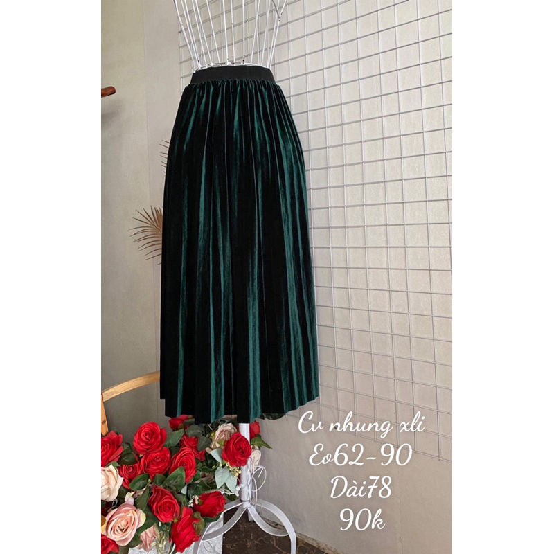 Chân váy Nhung len dạ bigsize