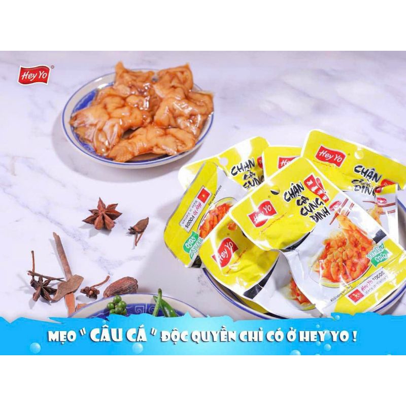 Combo 10 Chân Gà Rút Xương Cung Đình Heyo