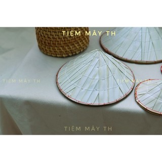 (Kho sỉ) Nón lá mini TIỆM MÂY TH trang trí, nón mini decor