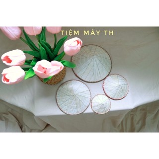 (Kho sỉ) Nón lá mini TIỆM MÂY TH trang trí, nón mini decor