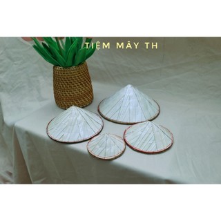 (Kho sỉ) Nón lá mini TIỆM MÂY TH trang trí, nón mini decor