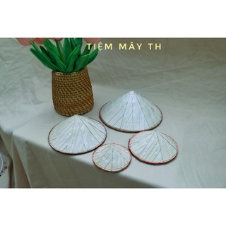(Kho sỉ) Nón lá mini TIỆM MÂY TH trang trí, nón mini decor
