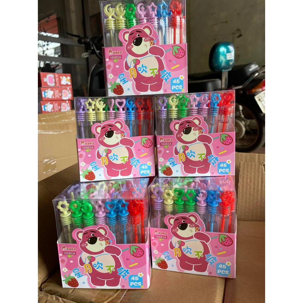 ĐỒ CHƠI THỔI BONG BÓNG,HỘP 48 LỌ KEO SẴN THỔI BONG BÓNG XÀ PHÒNG ĐÁNG YÊU GIÁ SỈ