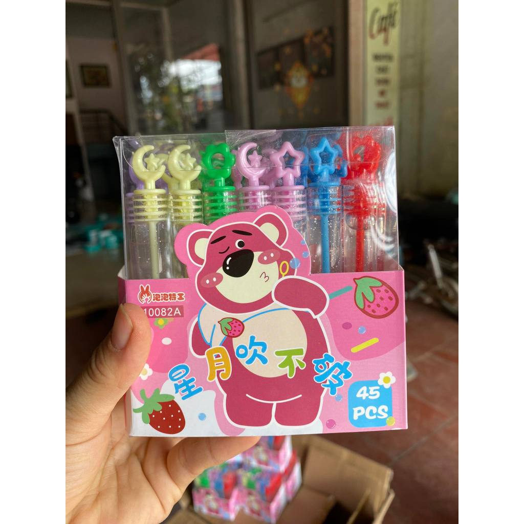 ĐỒ CHƠI THỔI BONG BÓNG,HỘP 48 LỌ KEO SẴN THỔI BONG BÓNG XÀ PHÒNG ĐÁNG YÊU GIÁ SỈ