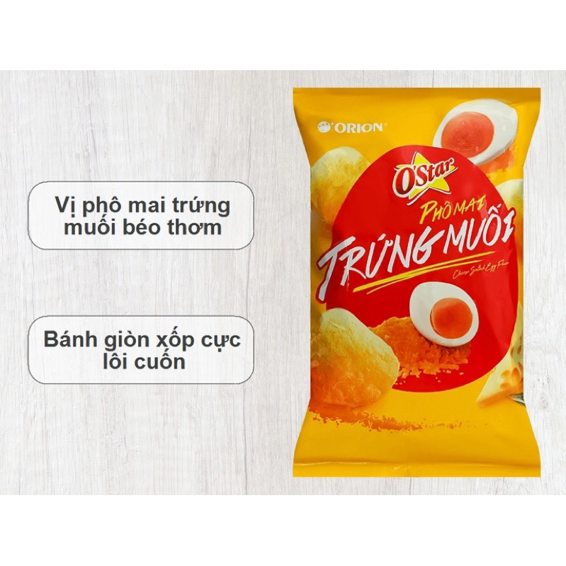 Snack khoai tây trứng muối