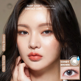  Kính Áp Tròng Cao Cấp Candy Brown - FAIRY SHOP CONTACT LENS Silicone Hydrogel 