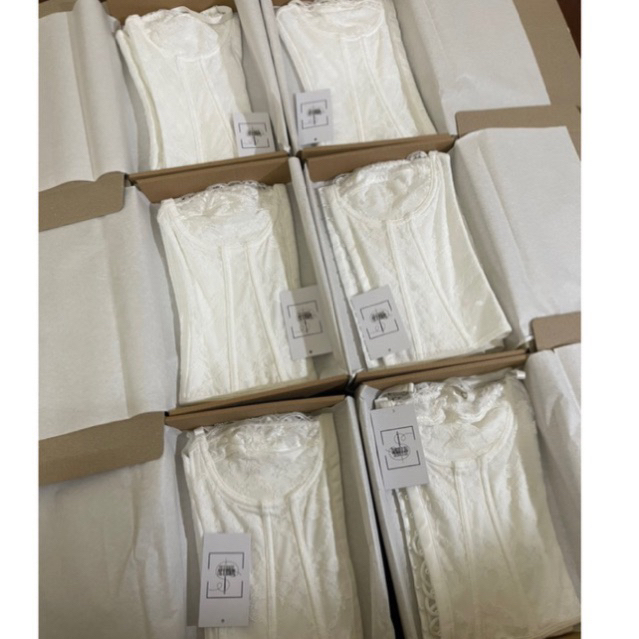 Áo corset ren FLOWERS CORSET