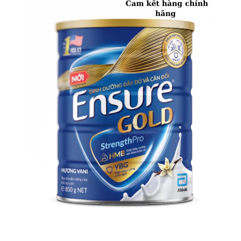 Sữa Bột Ensure Gold  Vani 850g