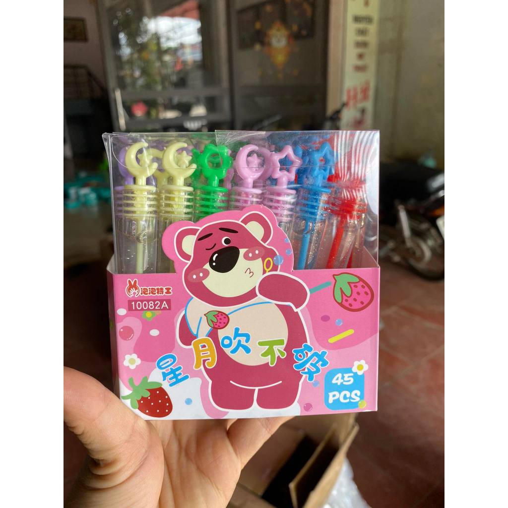 ĐỒ CHƠI THỔI BONG BÓNG XÀ PHÒNG MINI CHO BÉ, SÉT 48 HỘP