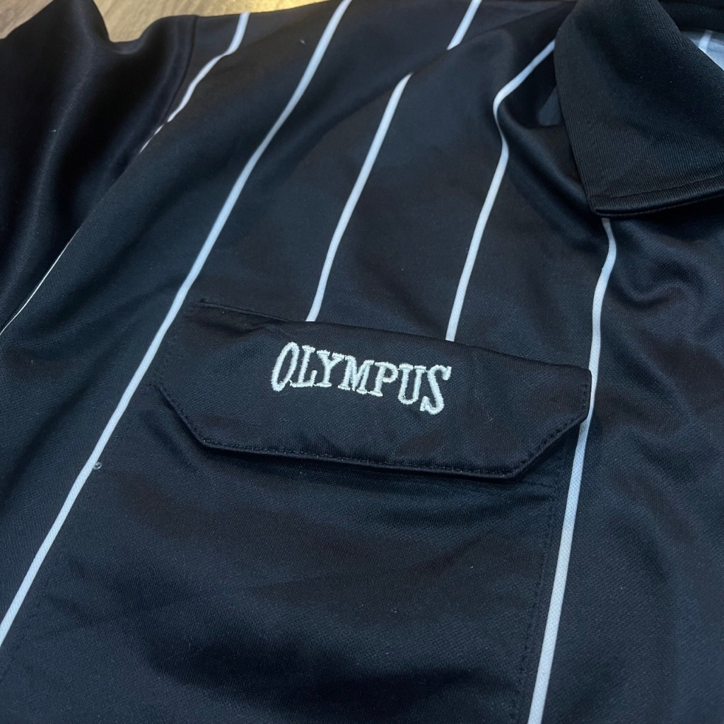Áo Polo Thể Thao Trọng Tài Đen Sọc Trắng Olympus Chính Hãng Tuyển chọn giá rẻ, Áo Thun Thể Thao Nam Nữ Thời Trang
