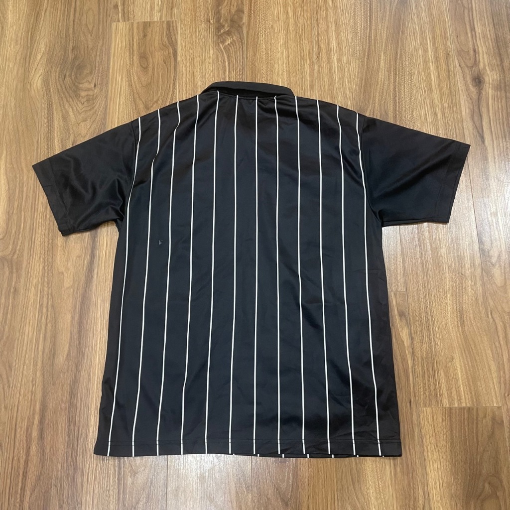 Áo Polo Thể Thao Trọng Tài Đen Sọc Trắng Olympus Chính Hãng Tuyển chọn giá rẻ, Áo Thun Thể Thao Nam Nữ Thời Trang