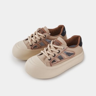 Giày Thể Thao Sneaker Nữ Second Sunday Capuchino 2.0 Đế Tăng Chiều Cao 4cm SK21