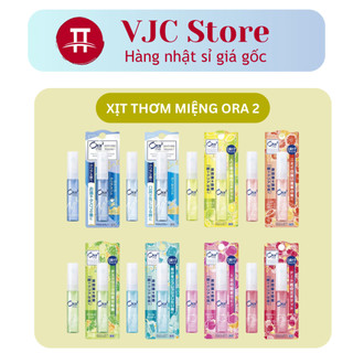 Xịt thơm miệng sunstar ora2 chai 6ml giữ hơi thở thơm mát, giảm hôi miệng vjc store hàng nhật sỉ giá gốc