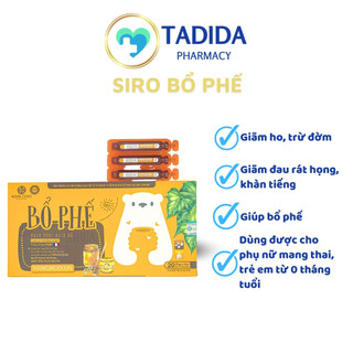 Siro ho bổ phế nghĩa dũng giúp giảm ho, bổ phổi – tadida pharma