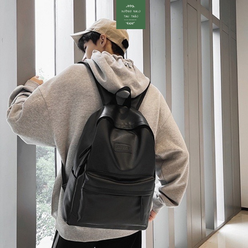 Balo da chống nước, balo đi học balo nữ, balo nam thời trang phong cách hàn quốc XUONGBALOTHUTHAO
