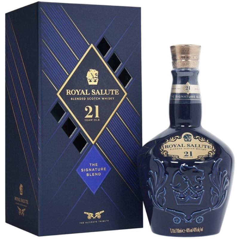 Vỏ chai chivas 21 full hộp