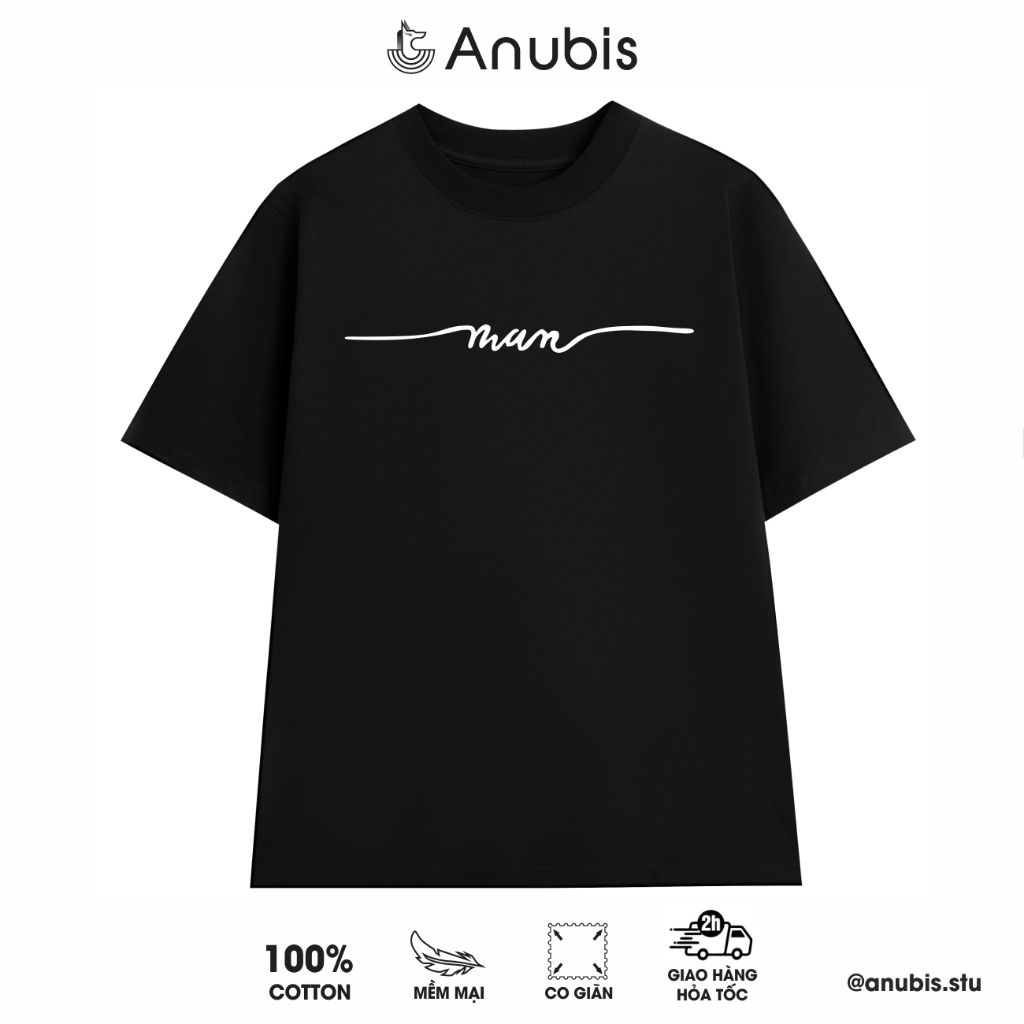 Áo Thun Unisex Chữ Nan | Anubis Store