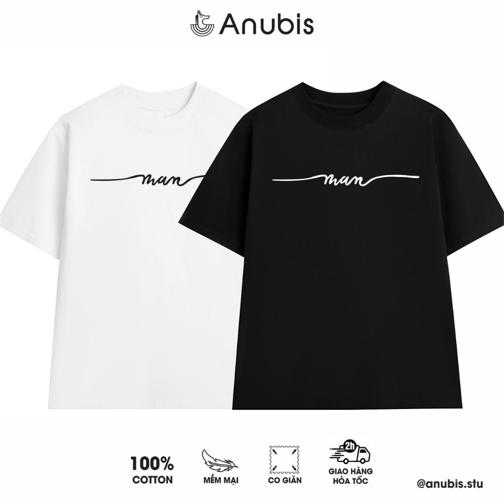 Áo Thun Unisex Chữ Nan | Anubis Store