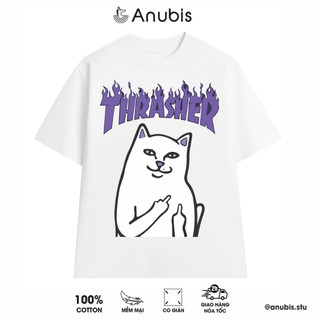 Áo Thun Unisex Thrasher F.Meow | Anubis Store Unisex