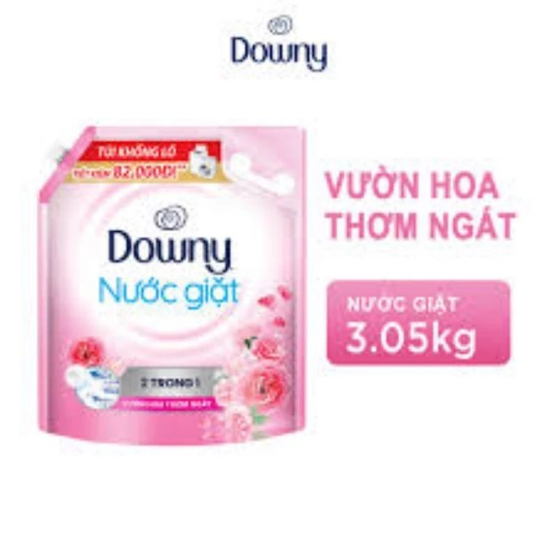 Nước Giặt Downy Matic Hương Vườn Hoa Thơm Ngát/Biển Xanh Tươi Mát/Hương Cam Chanh Túi 3.05 kg