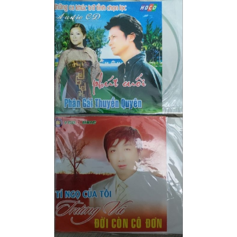 Các dĩa VCD nhạc, hài nhiều thể loại