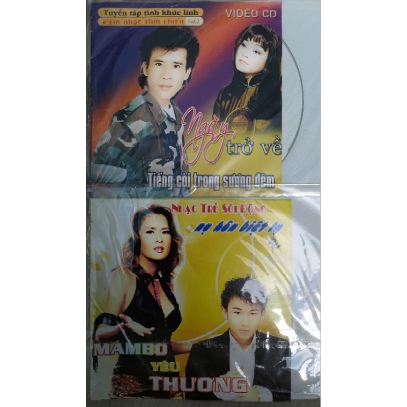 Các dĩa VCD nhạc, hài nhiều thể loại