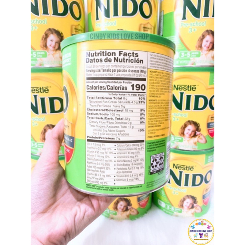Sữa Tươi Nido 1.6kg