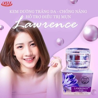 Kem lawrence mụn trắng da chống nắng 10g