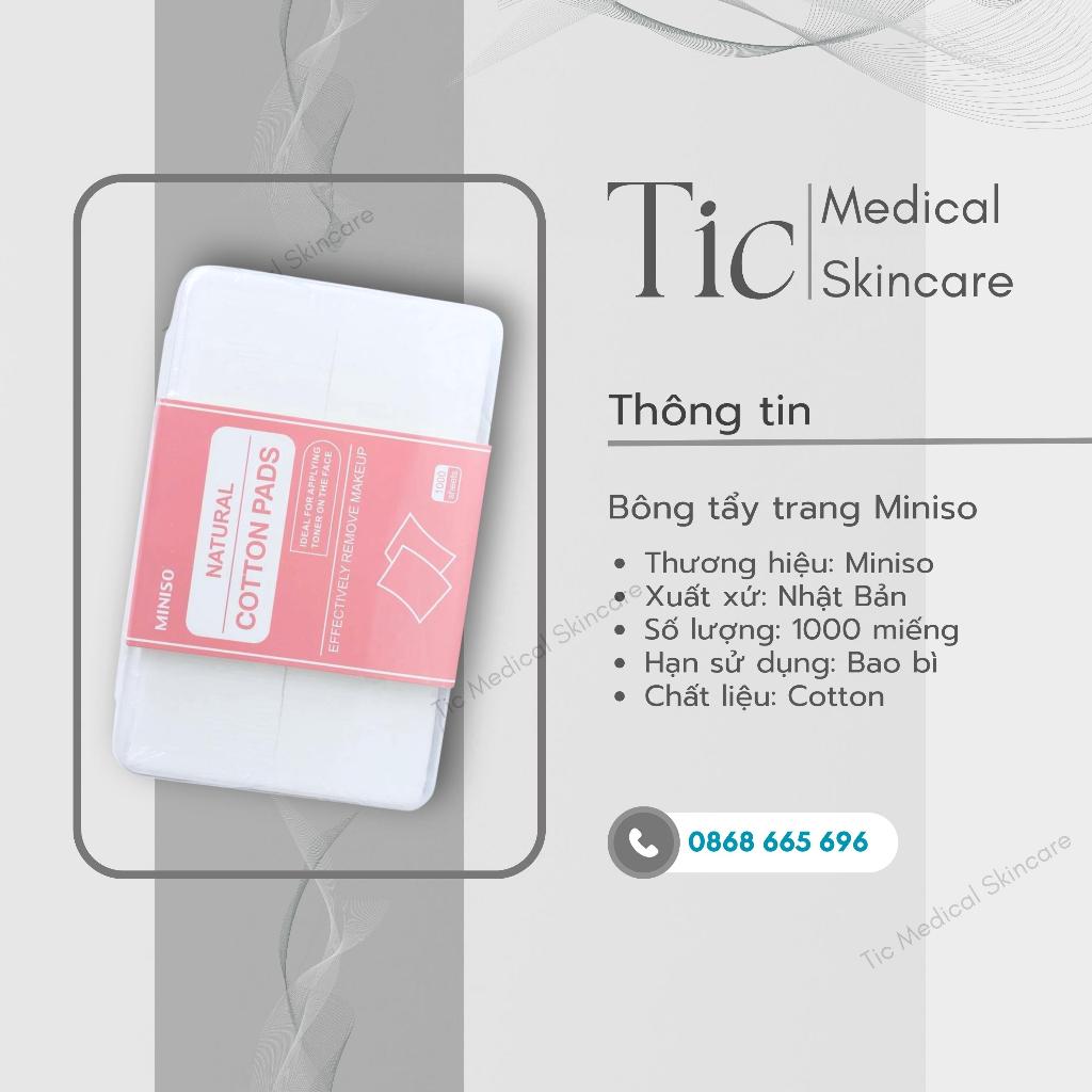 Bông Tẩy Trang Miniso 1000 Miếng