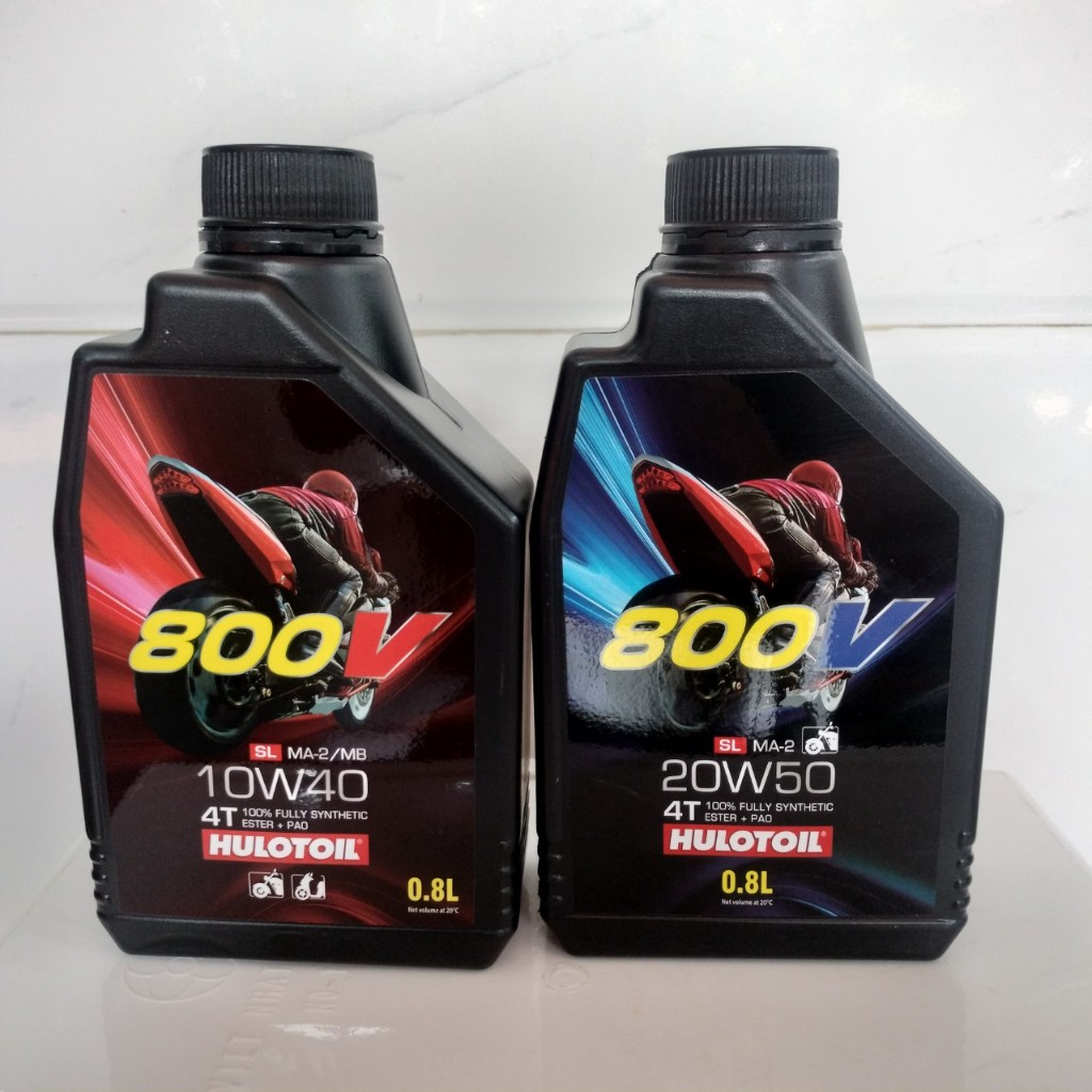 Dầu Nhớt HULOTOIL 800v 0,8l Dùng Cho Xe Số - Xe Tay Ga Hàng Chất Lượng Cao