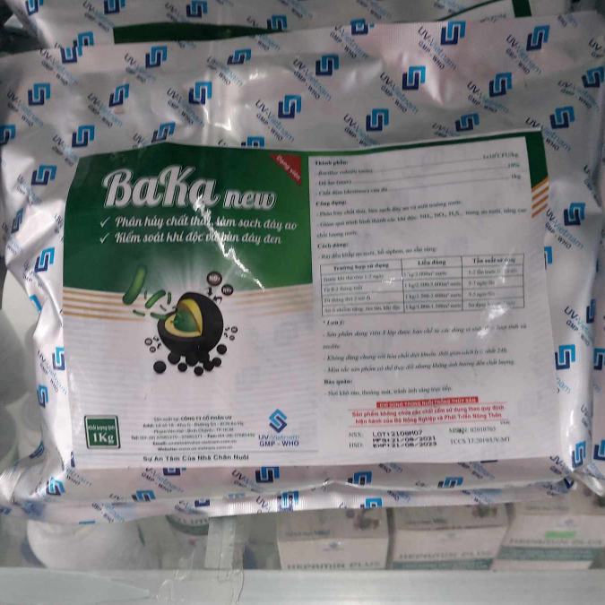 BAKA new (Dạng viên) VI SINH VIÊN 3 LỚP LÀM SẠCH TẬN ĐÁY AO